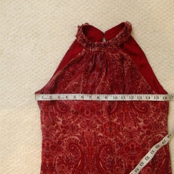 Ramy Brook New York Loretta Sleeveless Paisley Blouse XS - Picture 5 of 10